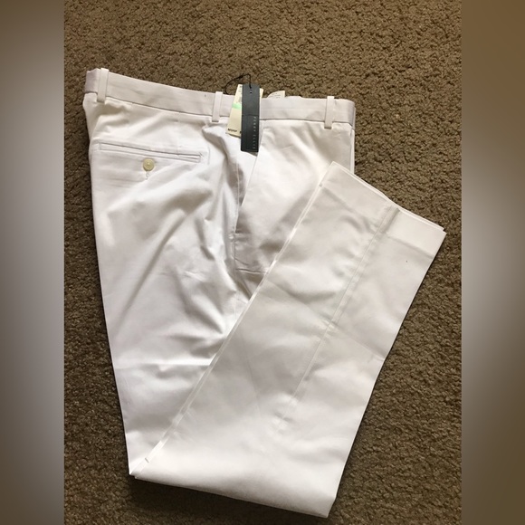 Perry Ellis Men Pant White Size 34/30 - Picture 6 of 10